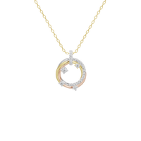 Trio Orbite- Lab Diamond Pendant