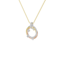 Trio Orbite- Lab Diamond Pendant