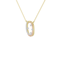 Trio Élongé- Lab Diamond Pendant