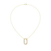 Trio Élongé- Lab Diamond Pendant