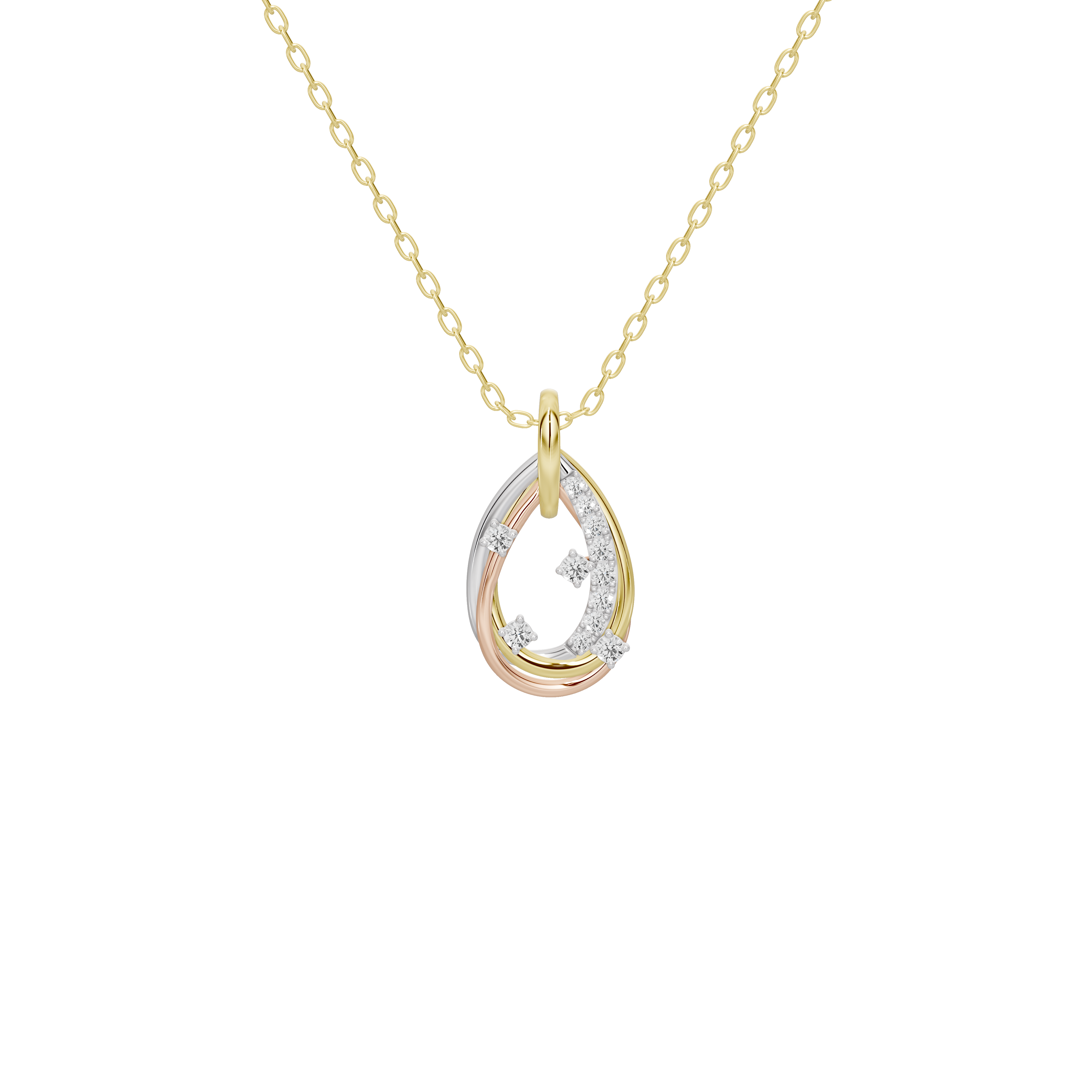 Trio – Poire Pendant