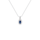 Midnight Serene- Lab Diamond Pendant