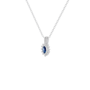 Midnight Serene- Lab Diamond Pendant