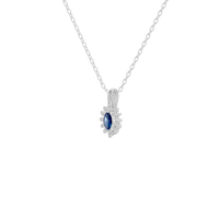 Midnight Serene- Lab Diamond Pendant