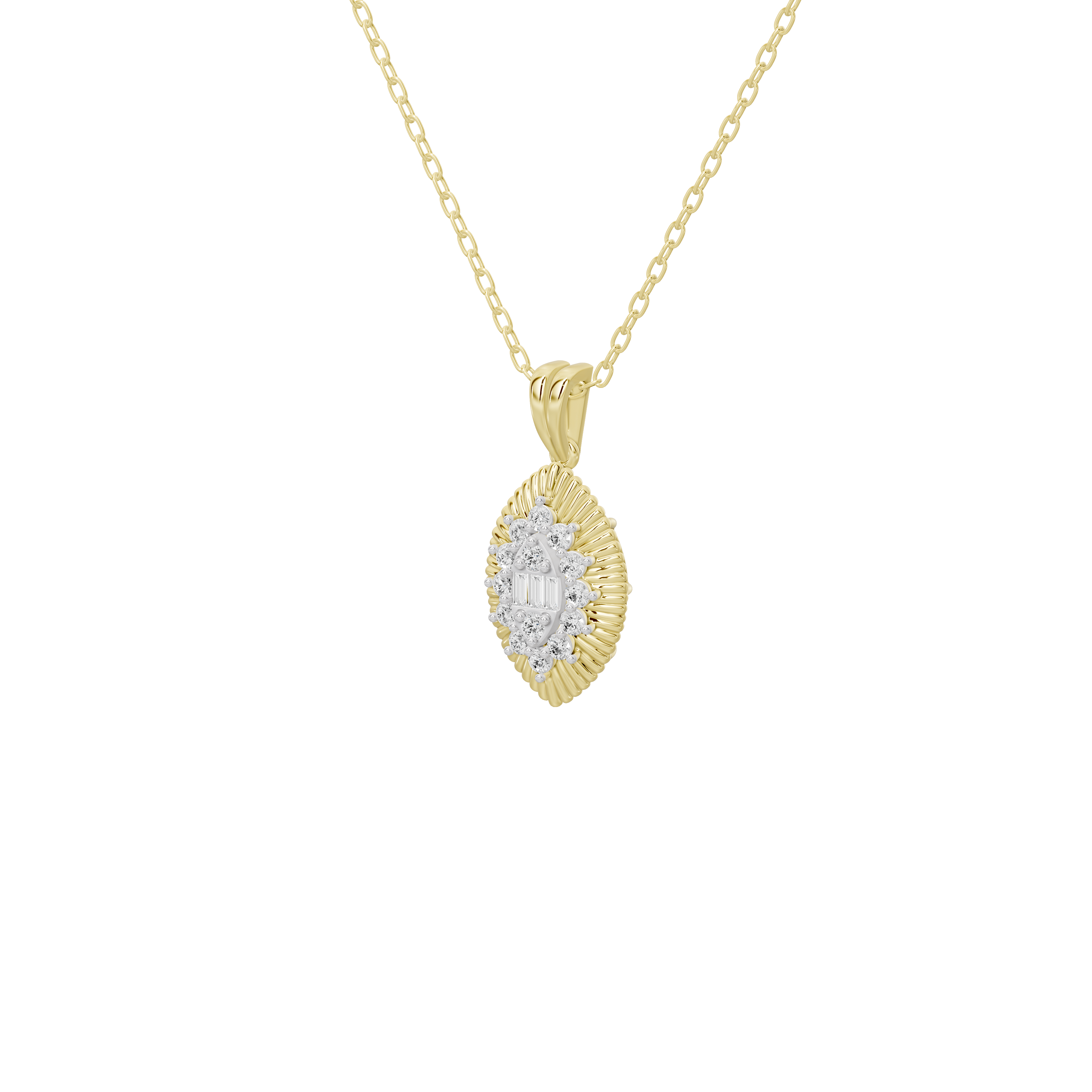 Aurelia- Lab Diamond Pendant