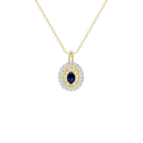 Royal Emblem- Lab Diamond Pendant