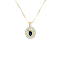 Royal Emblem- Lab Diamond Pendant