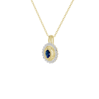 Royal Emblem- Lab Diamond Pendant
