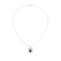 Royal Emblem- Lab Diamond Pendant