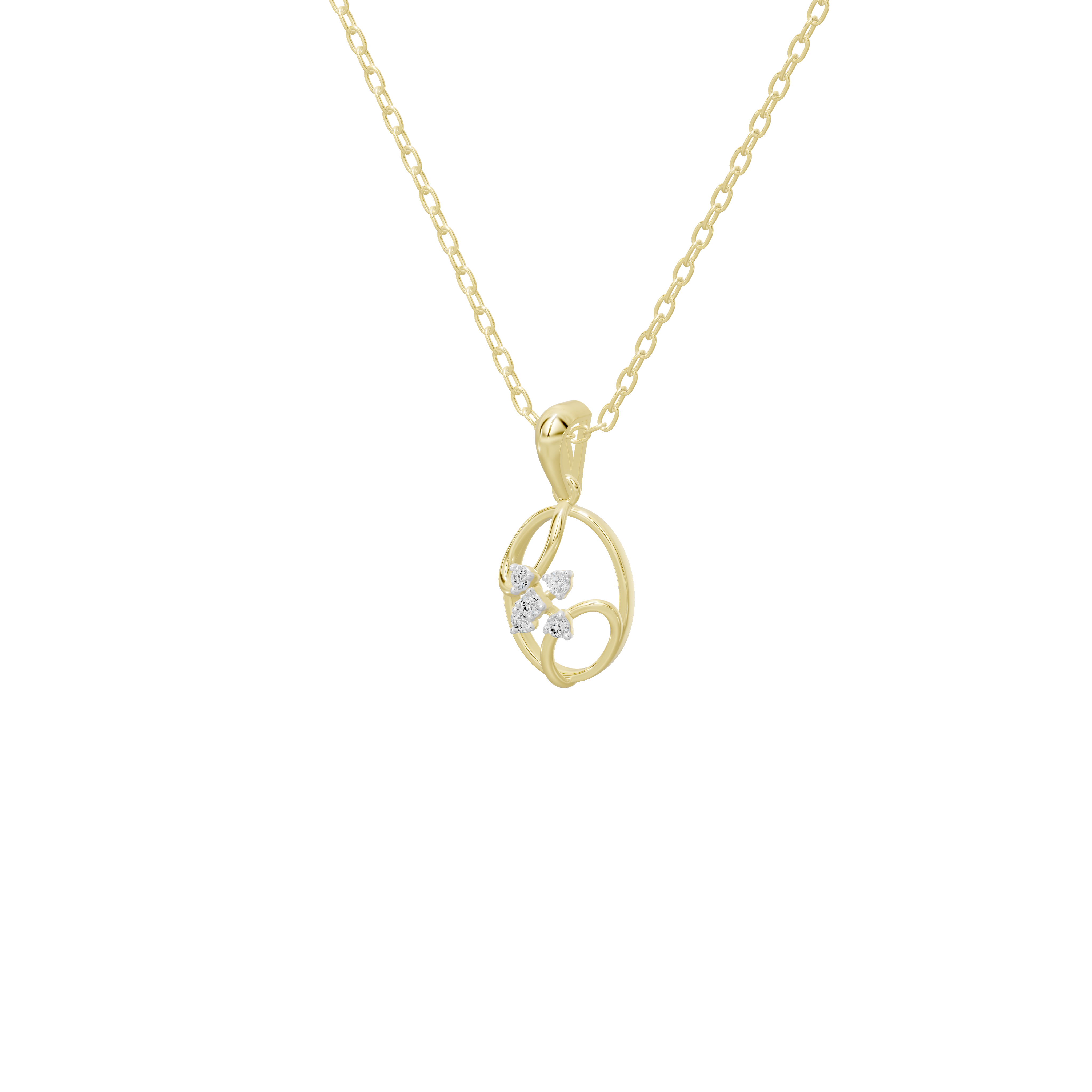 Lara Lab Diamond Pendant