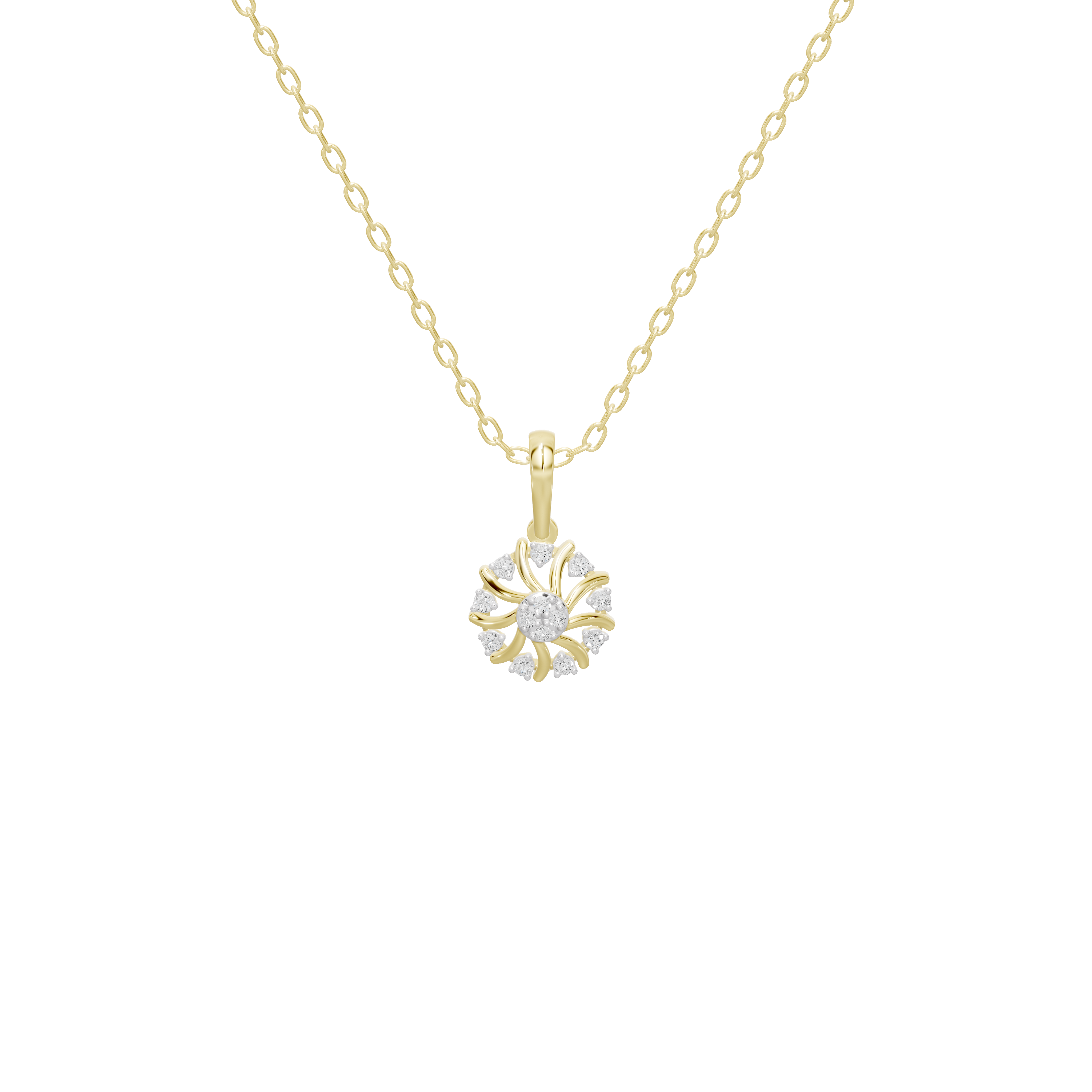 Cora Lab Diamond Pendant
