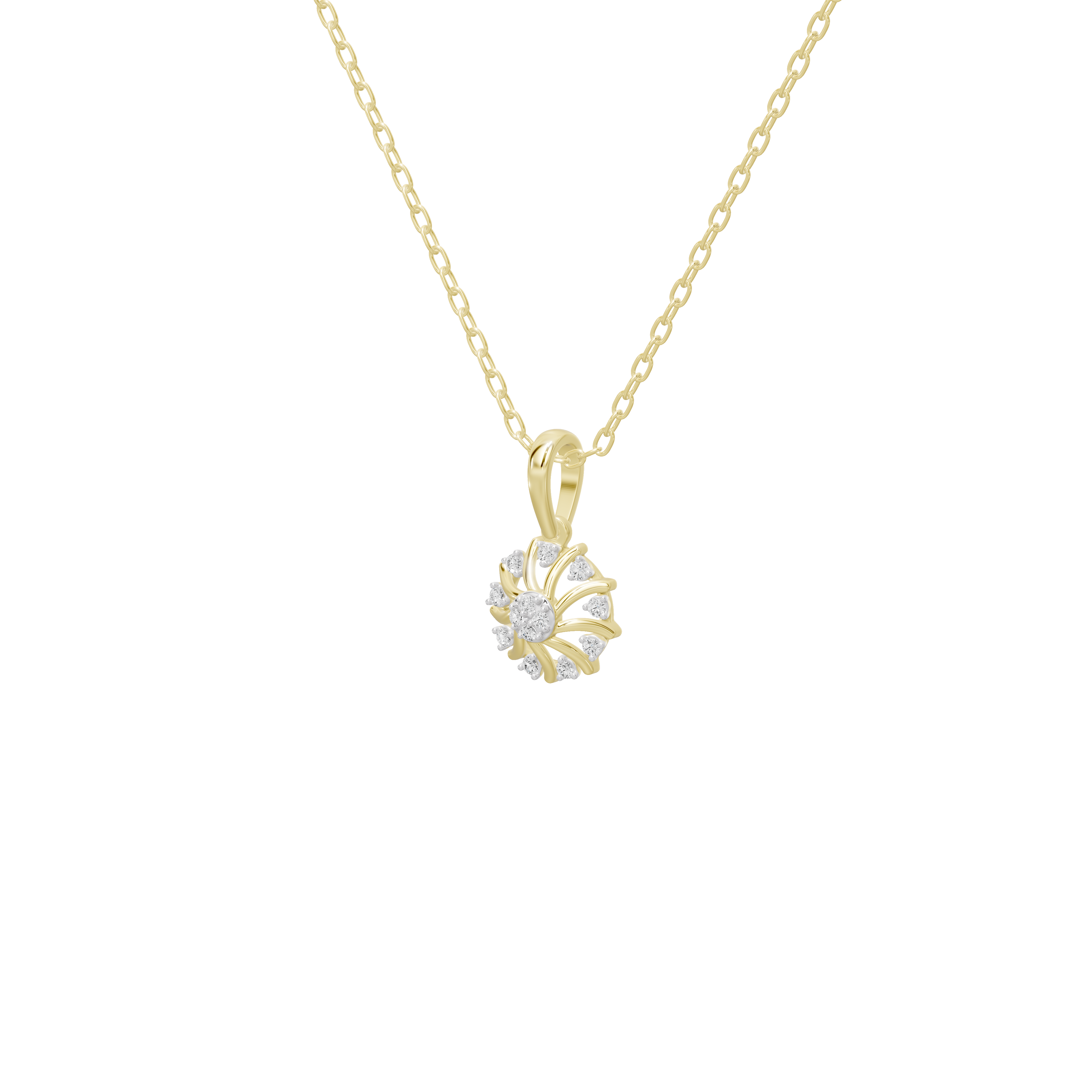 Cora Lab Diamond Pendant
