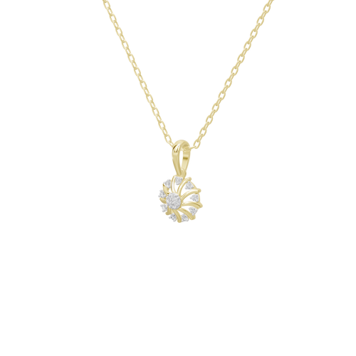 Cora Lab Diamond Pendant