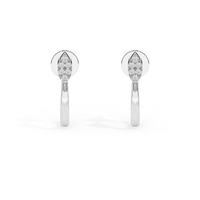 Lattice Marquise Earring