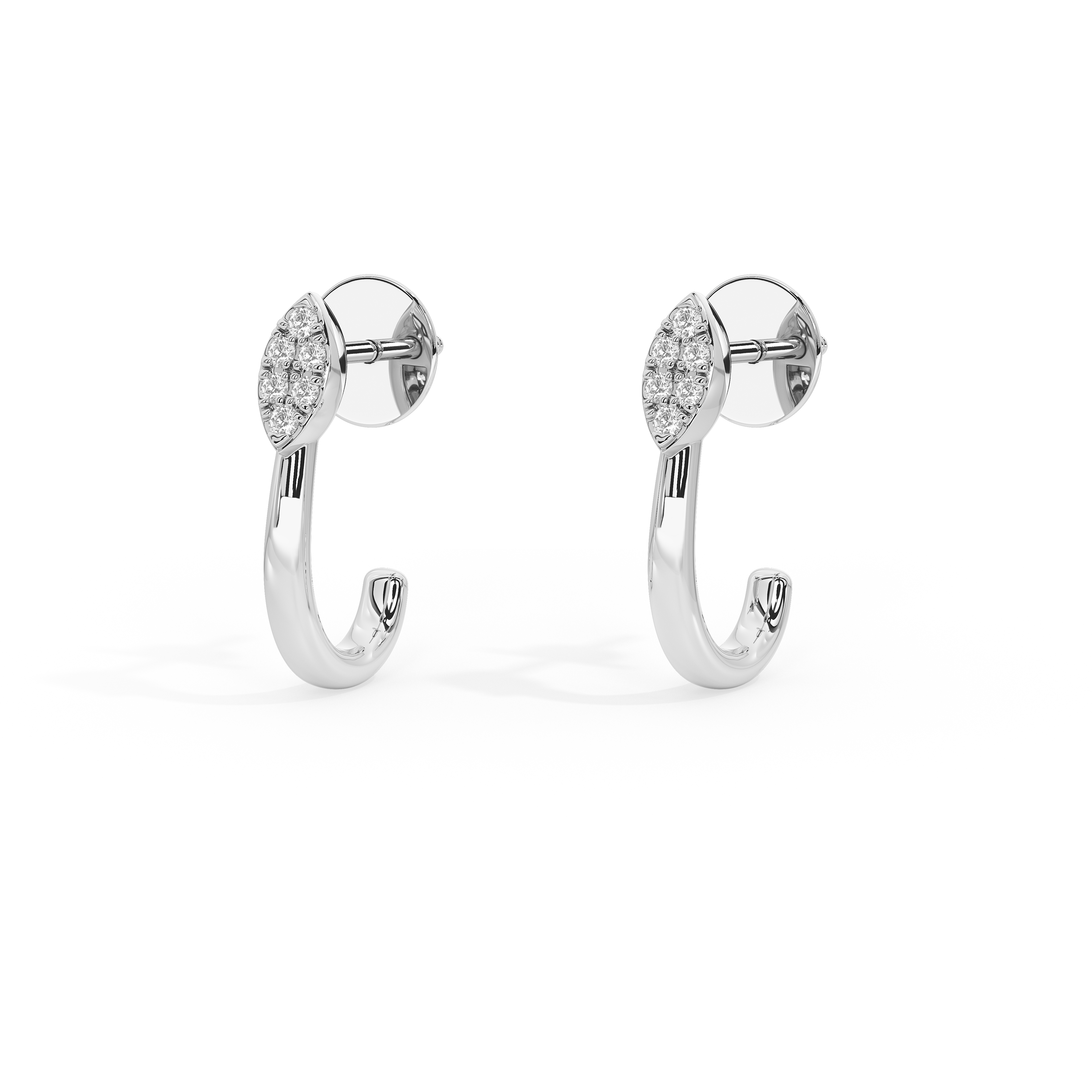 Lattice Marquise Earring