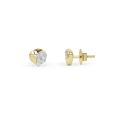 Amour Gold Studs