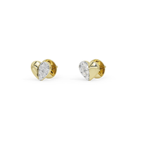 Amour Gold Studs