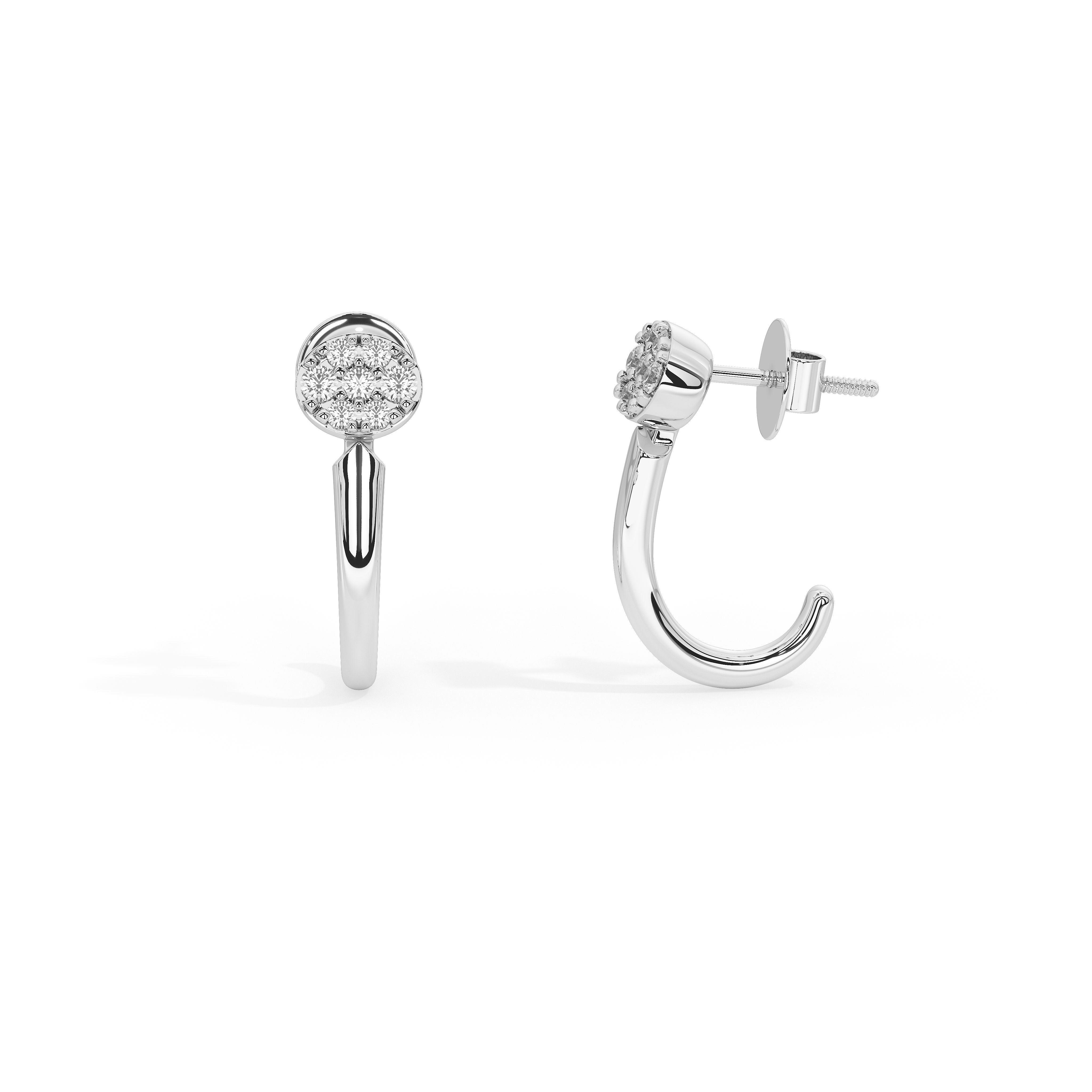 Celeste Silver Earring