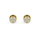 Shield Gold Earring