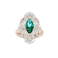 Garden Glare 1.365 Carat Lab Grown Diamond Ring