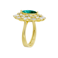 Garden Glare 1.365 Carat Lab Grown Diamond Ring