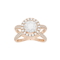 Starlit Studded Crownlight 1.819 Carat Lab Grown Diamond Ring