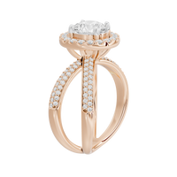 Starlit Studded Crownlight 1.819 Carat Lab Grown Diamond Ring