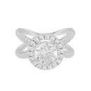 Starlit Studded Crownlight 1.819 Carat Lab Grown Diamond Ring
