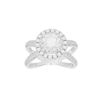Starlit Studded Crownlight 1.819 Carat Lab Grown Diamond Ring