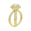 Starlit Studded Crownlight 1.819 Carat Lab Grown Diamond Ring
