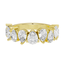 Angle Issues Pear Half Eternity 3.591 Carat Lab Grown Diamond