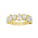 Angle Issues Pear Half Eternity 3.591 Carat Lab Grown Diamond