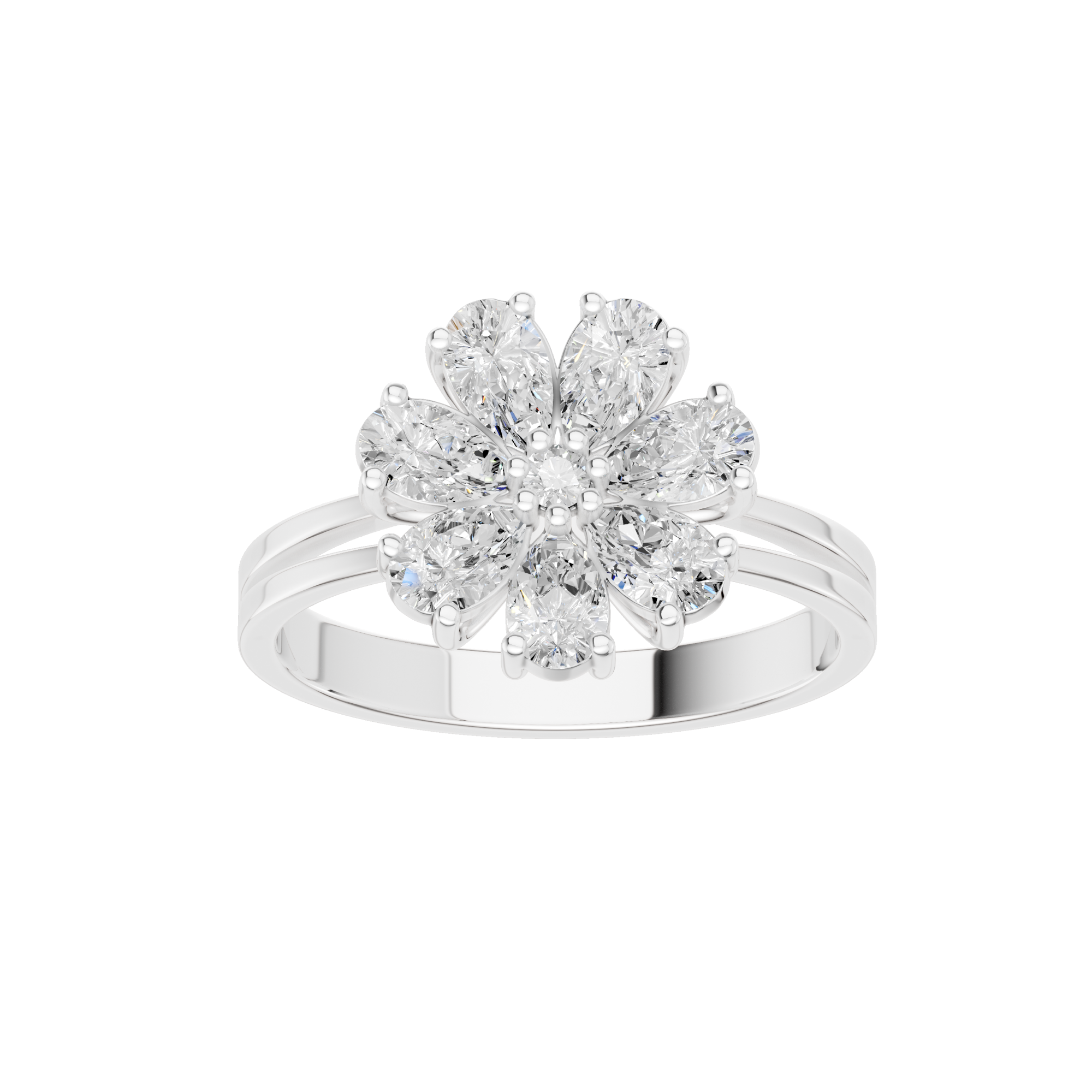 Center of My Eye 0.711 Carat Lab Grown Diamond Ring