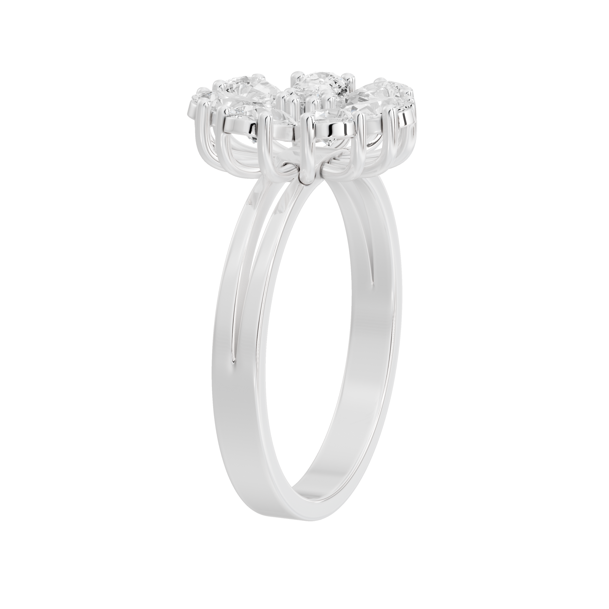 Center of My Eye 0.711 Carat Lab Grown Diamond Ring