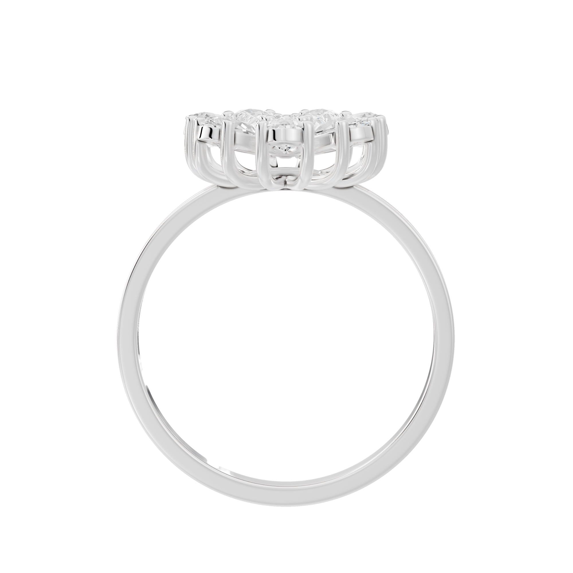 Center of My Eye 0.711 Carat Lab Grown Diamond Ring