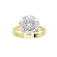 Center of My Eye 0.711 Carat Lab Grown Diamond Ring