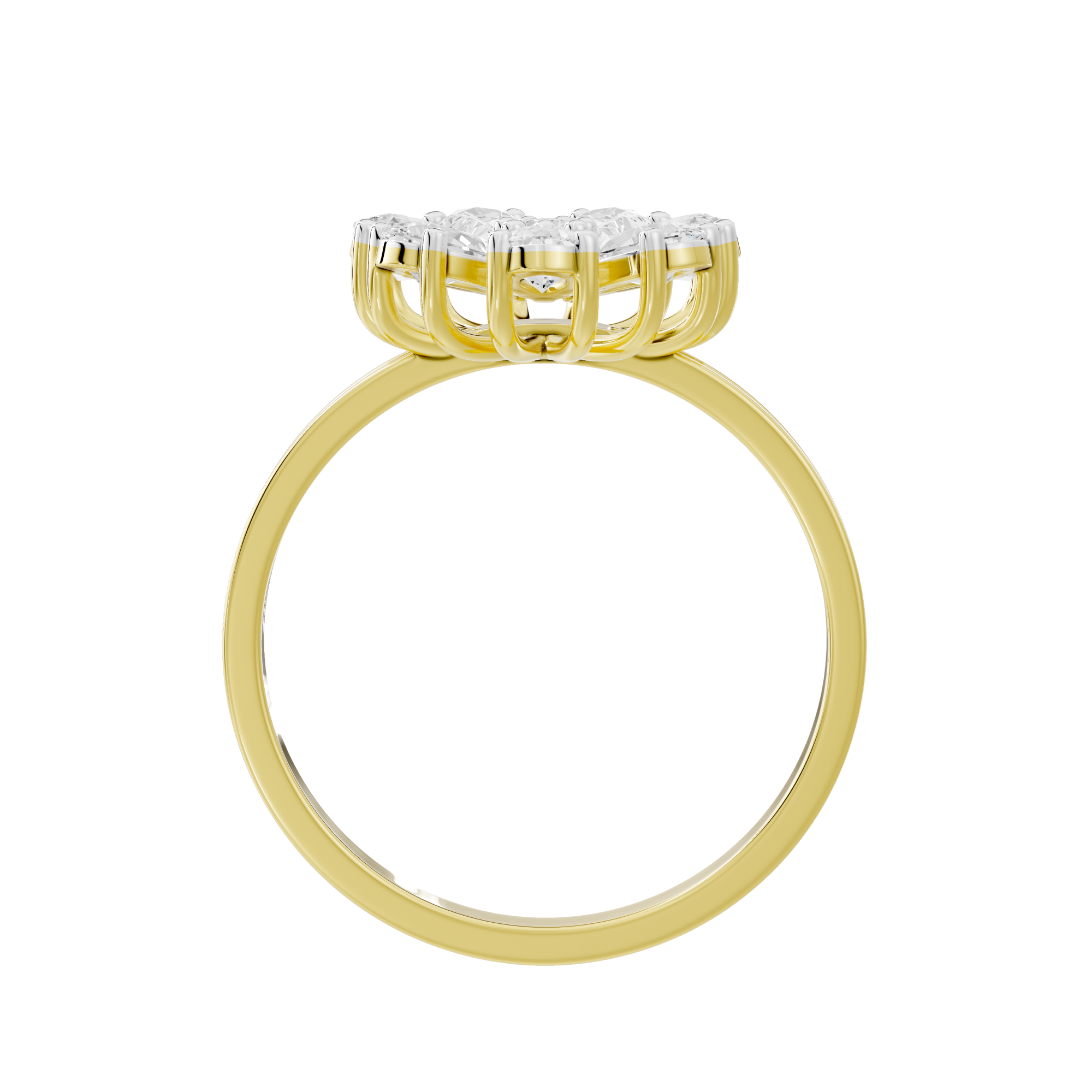 Center of My Eye 0.711 Carat Lab Grown Diamond Ring
