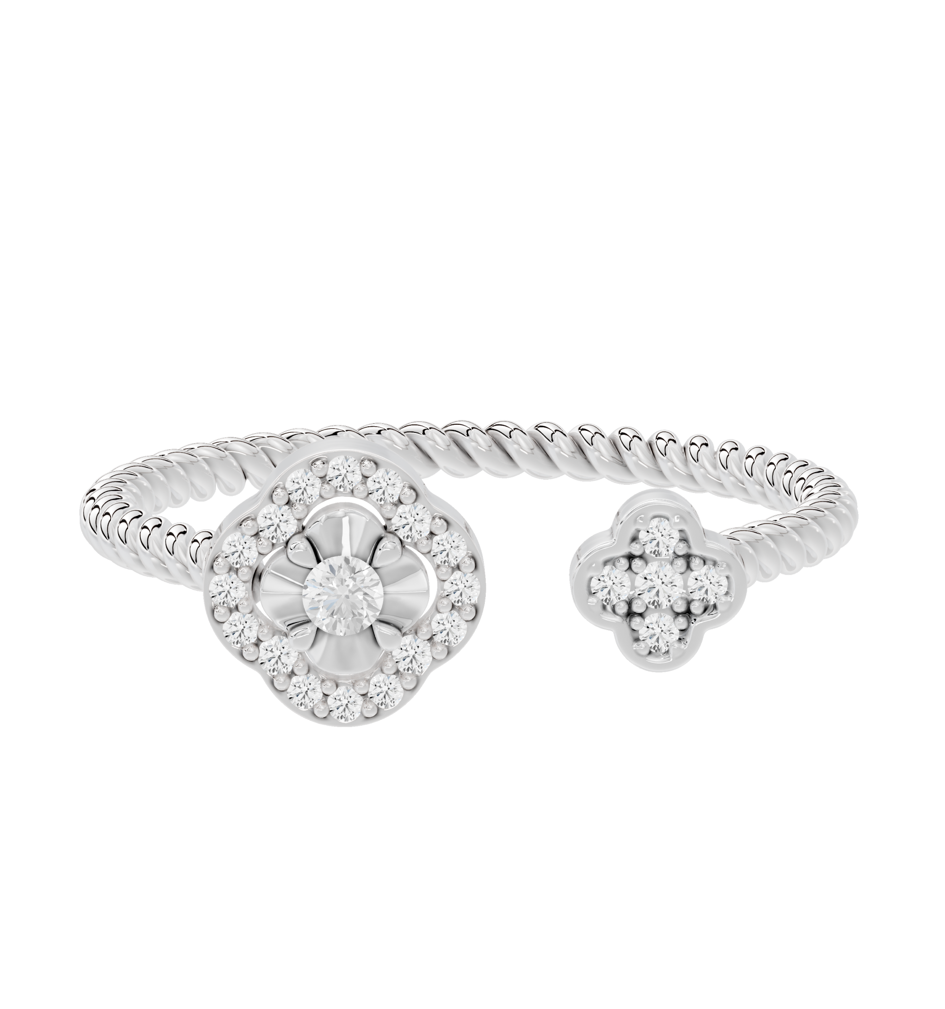 Duality 0.133 Carat Lab Grown Diamond Ring