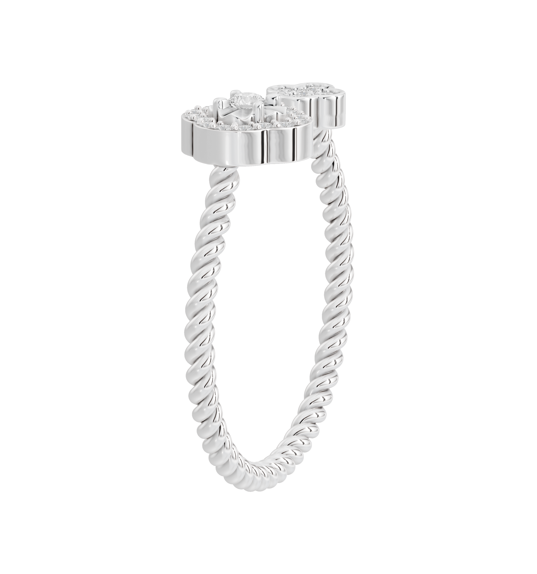 Duality 0.133 Carat Lab Grown Diamond Ring
