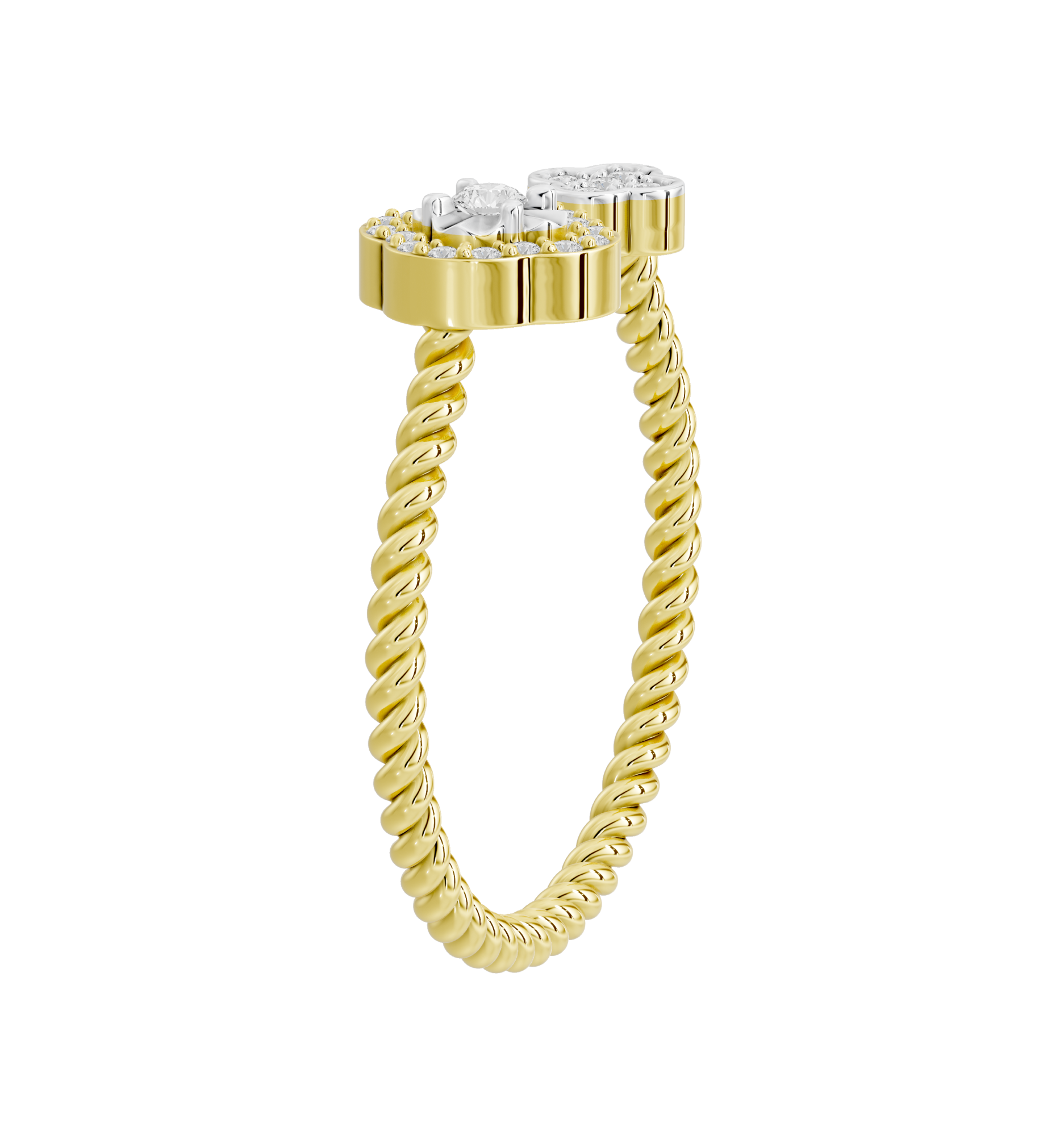 Duality 0.133 Carat Lab Grown Diamond Ring