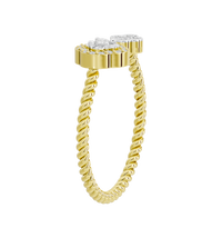 Duality 0.133 Carat Lab Grown Diamond Ring