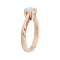True One luxe singula 1.103 Carat Lab Grown Diamond Ring