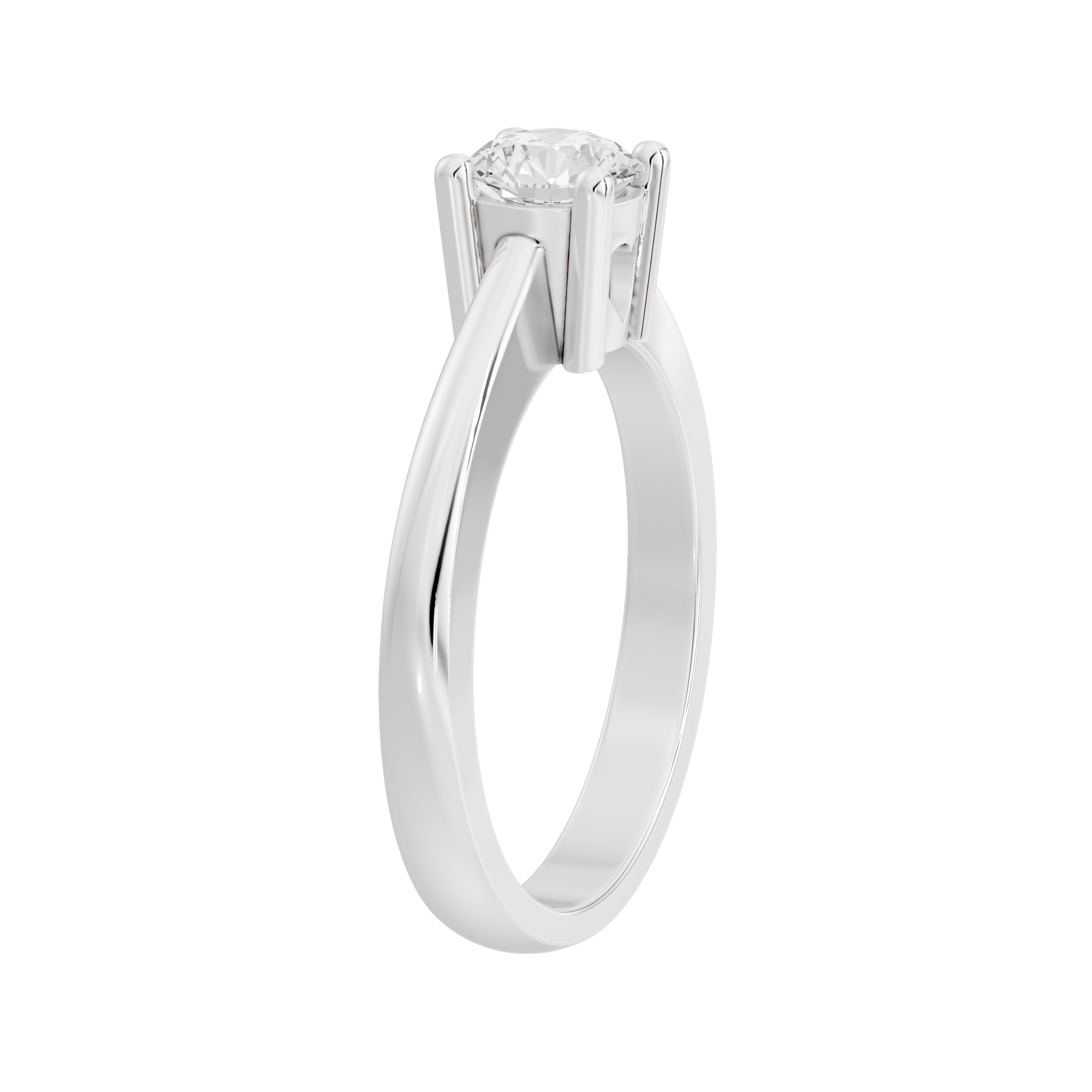 True One luxe singula 1.103 Carat Lab Grown Diamond Ring
