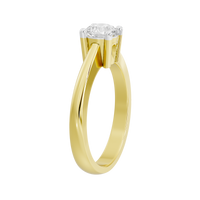 True One luxe singula 1.103 Carat Lab Grown Diamond Ring