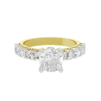 Pop Star Studded Singula 2.523 Carat Lab Grown Diamond Ring