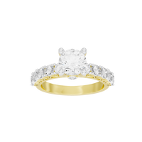 Pop Star Studded Singula 2.523 Carat Lab Grown Diamond Ring