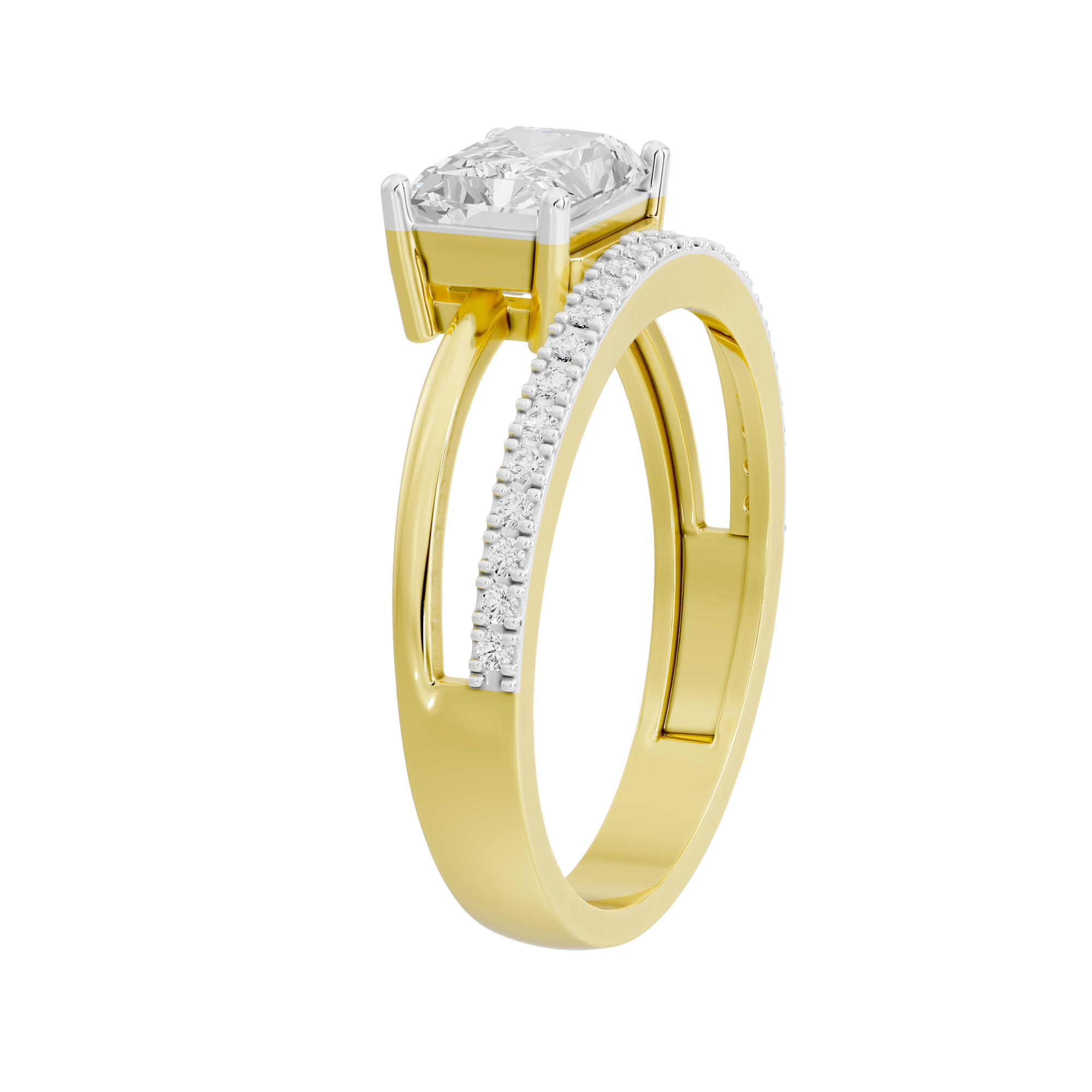 Prism Ring 1.659 Carat Lab Grown Diamond Ring
