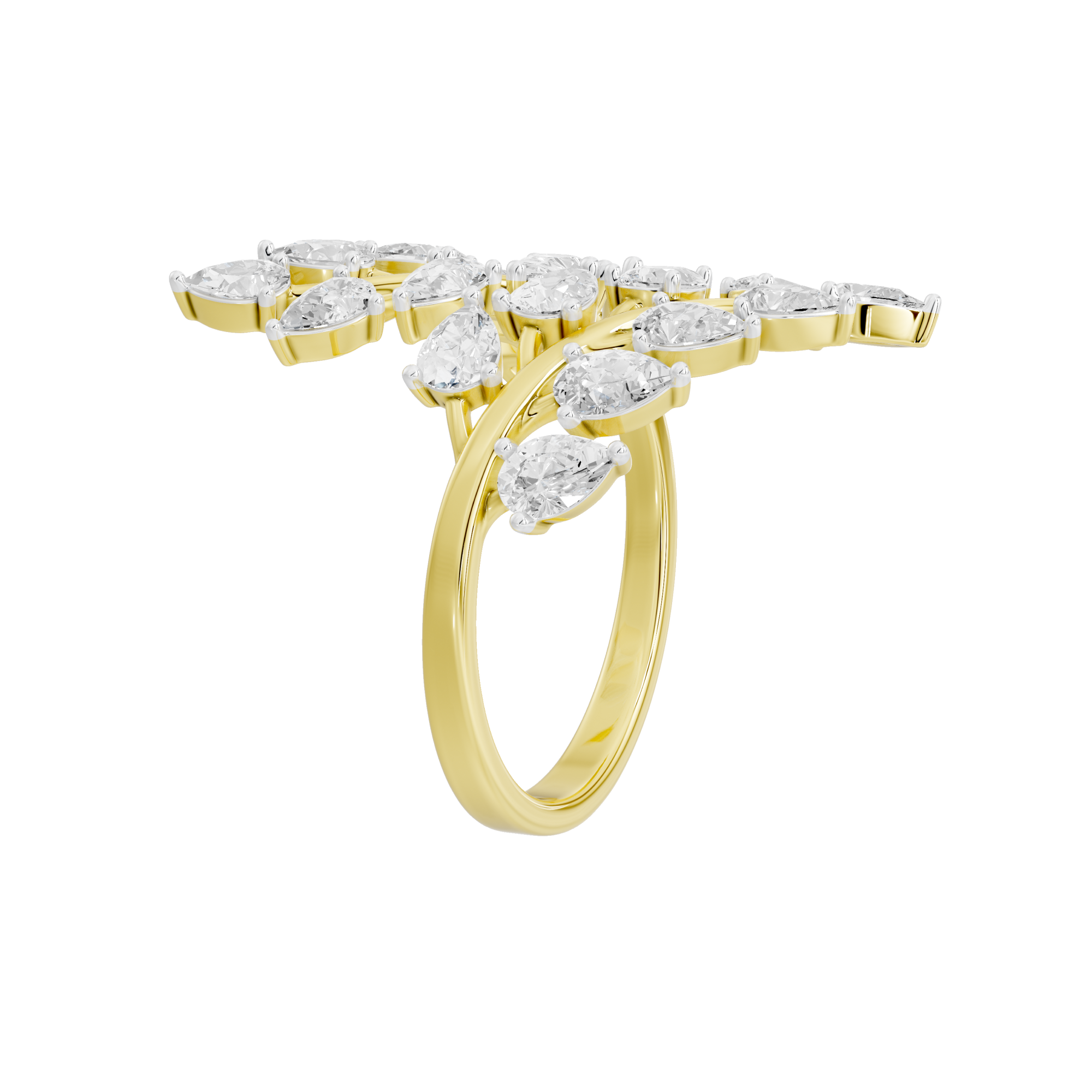 Nature Drip 2.267 Carat Lab Grown Diamond