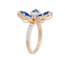 Blue Blooming 1.1 Carat Lab Grown Diamond Ring