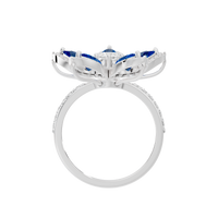 Blue Blooming 1.1 Carat Lab Grown Diamond Ring